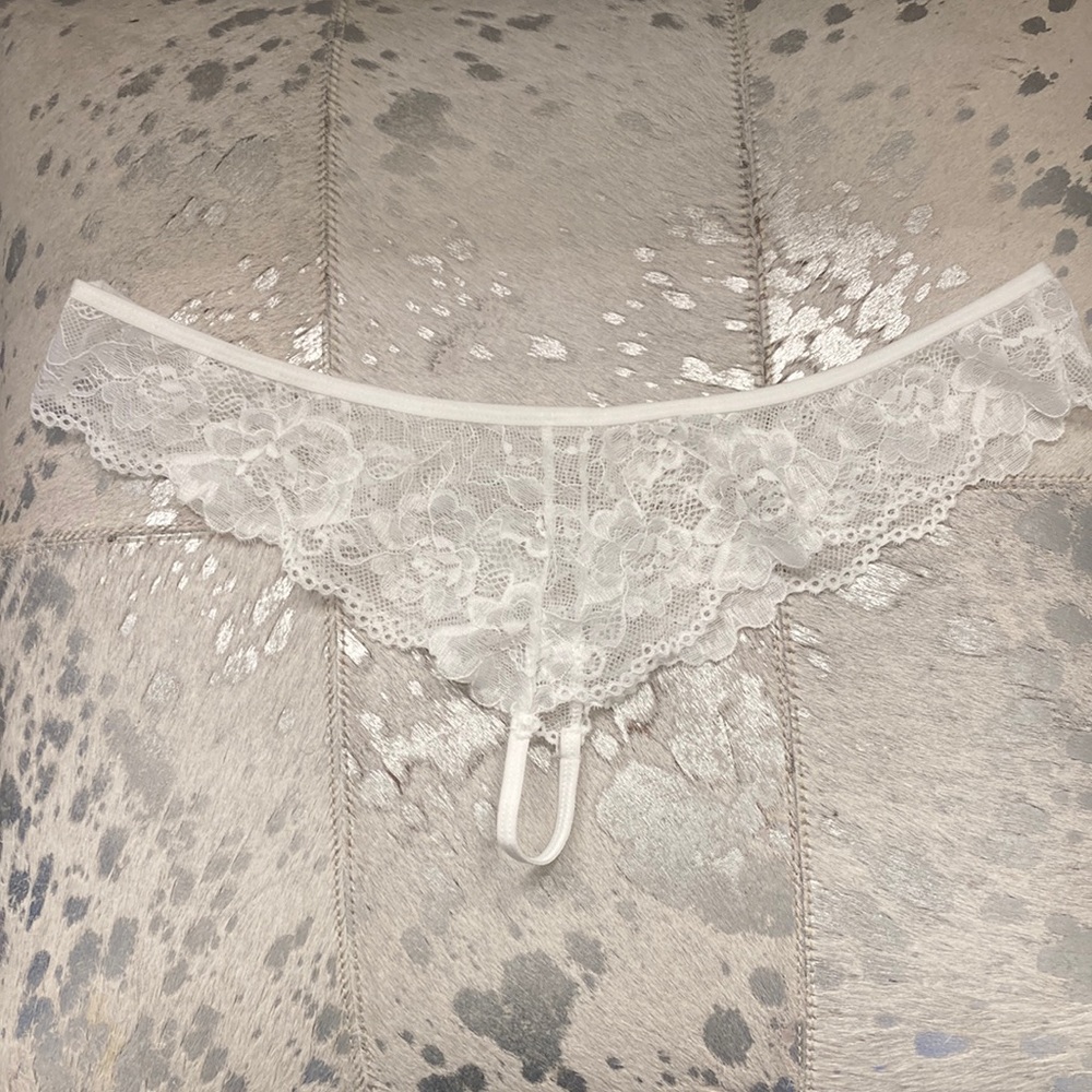 NWOT Bridal Panty Sz L